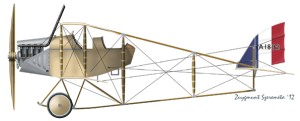 [A214] CAUDRON G-III Renault engine