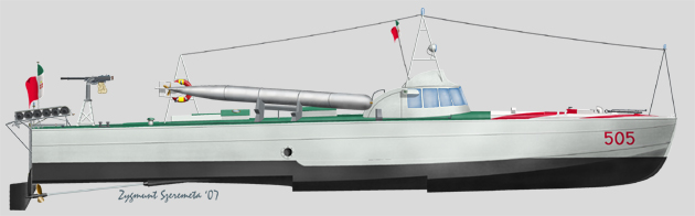 [S36] Italian Motorboat M.A.S. 505