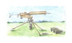 [V09] 	POLISH HEAVY MACHINE GUN 7,92mm BROWNING wz.30 