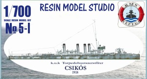 [No05-1] CSIKÓS k.u.k Torpedobootszerstorer Typ "Huszar" 1918
