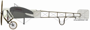 [A197] Bleriot XI-2 Norwegian Airplane