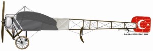 [A202] Bleriot XI-2 Turkish Airplane