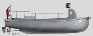 [S34] Rescue- Motorboat 7,5m ( Japanese Navy)